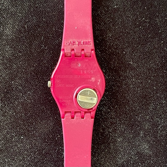 Water Resistant Swatch Watch Back To Berry Core. - Picture 5 of 8
